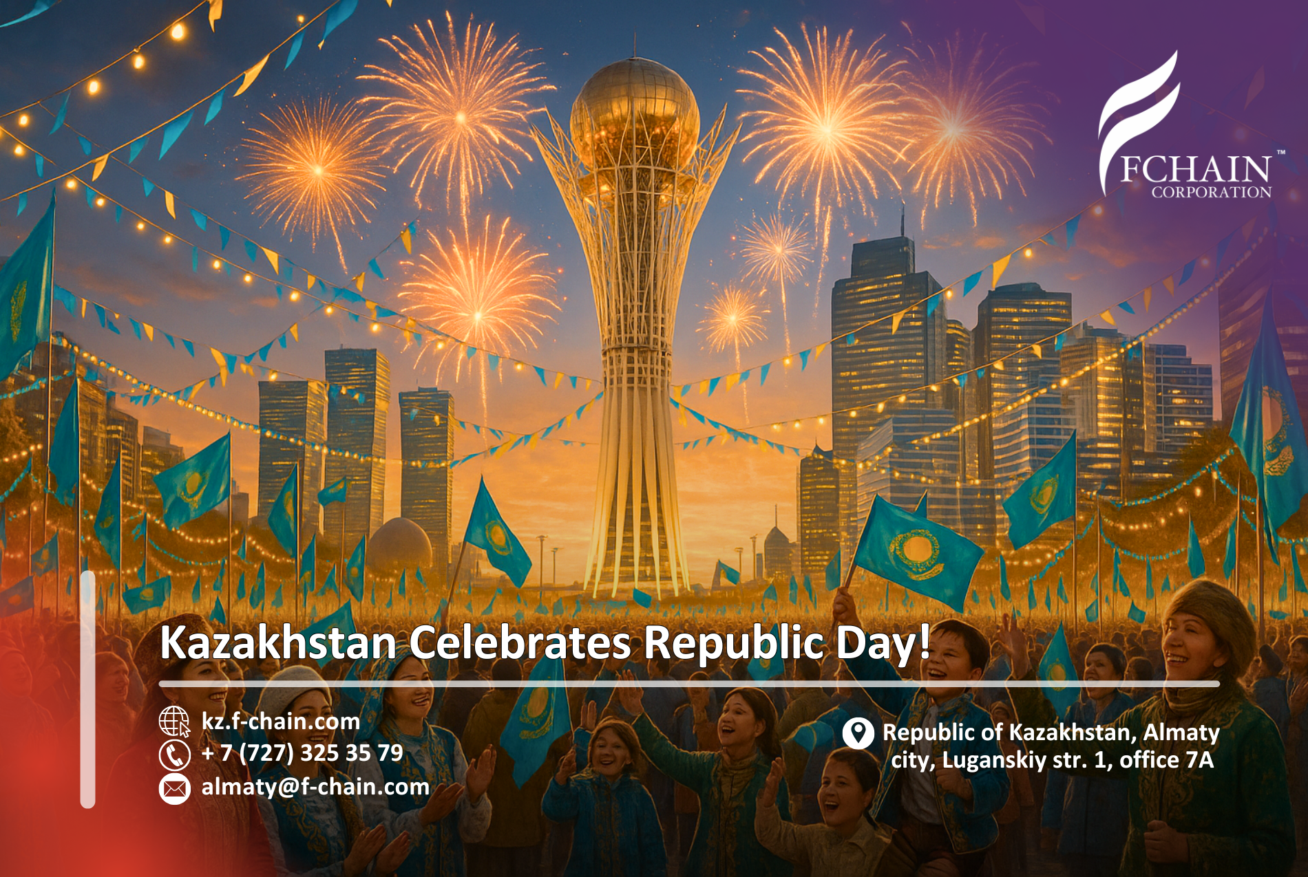Kazakhstan Celebrates Republic Day!