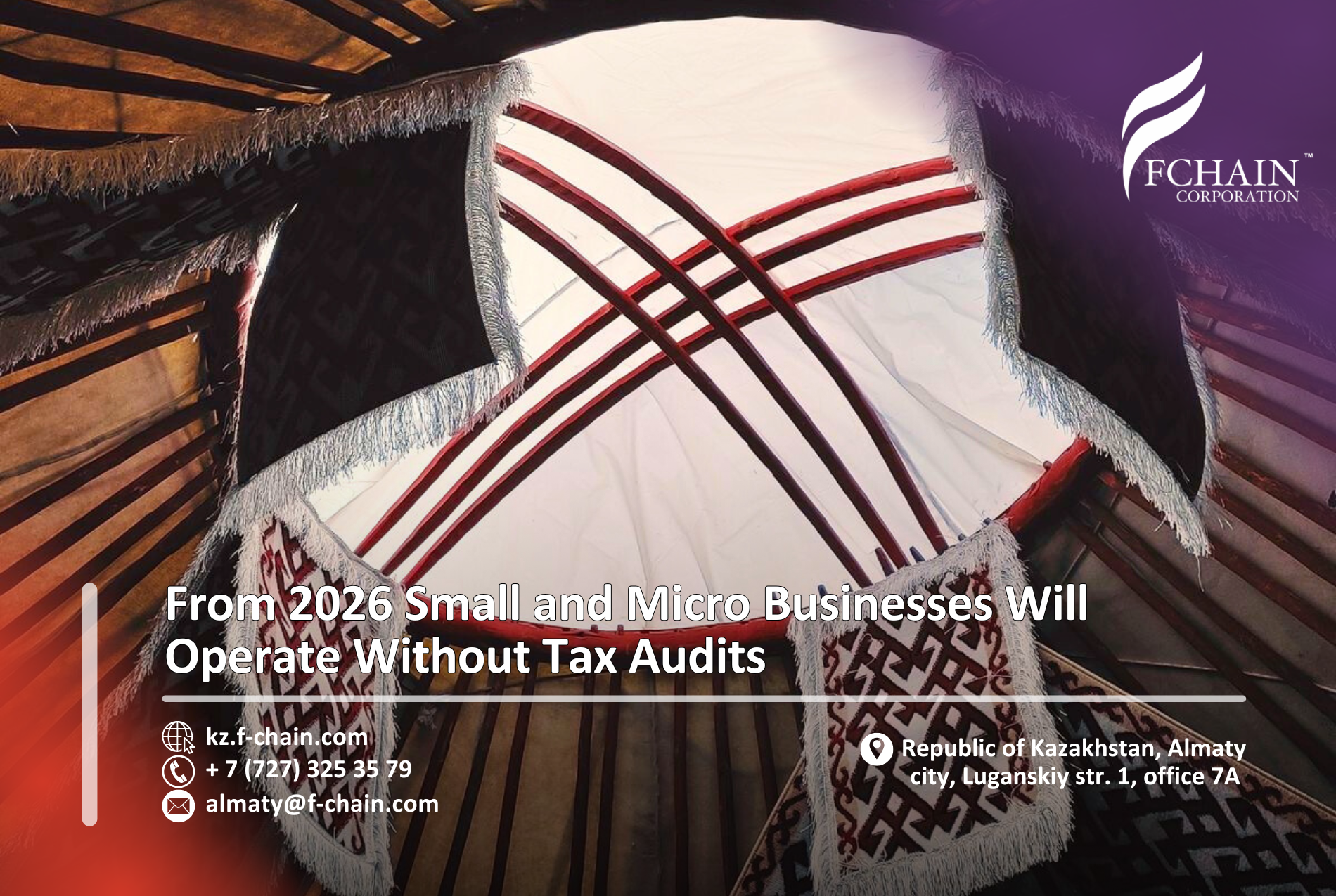 Kazakhstan to cancel tax audits for SMEs from 2026