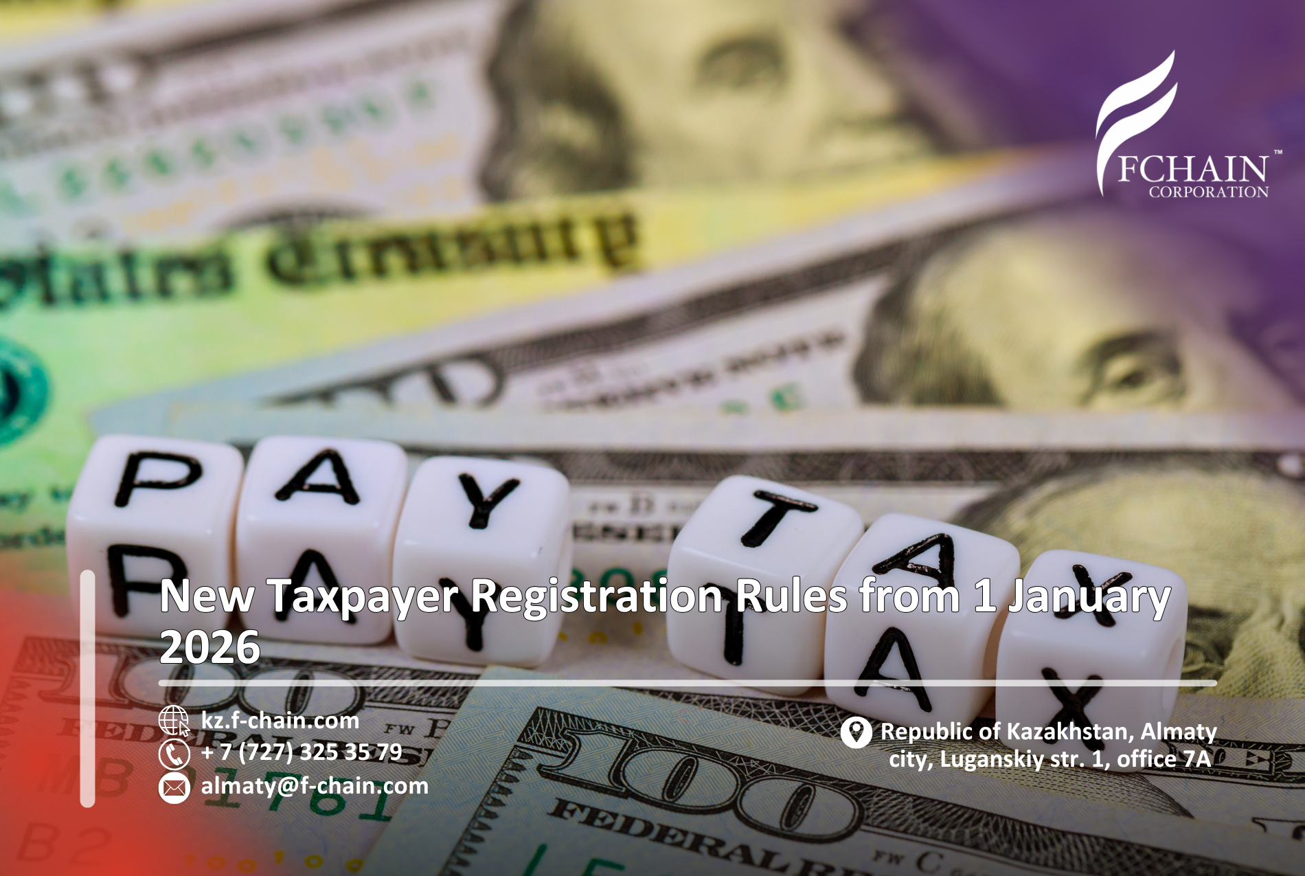 New Taxpayer Registration Rules from 1 January 2026