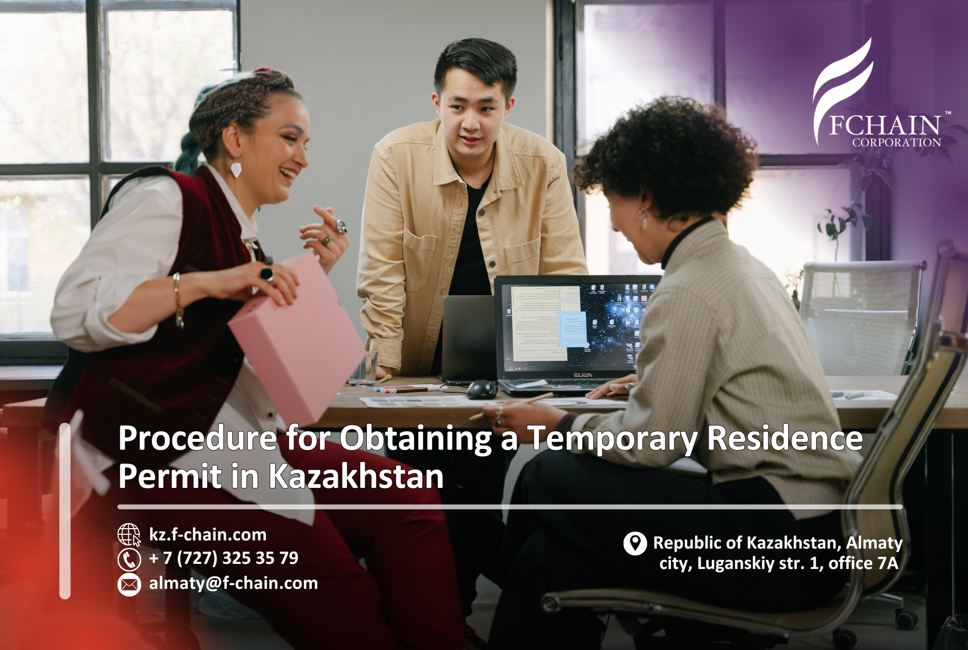 Procedure for Obtaining a Temporary Residence Permit in Kazakhstan