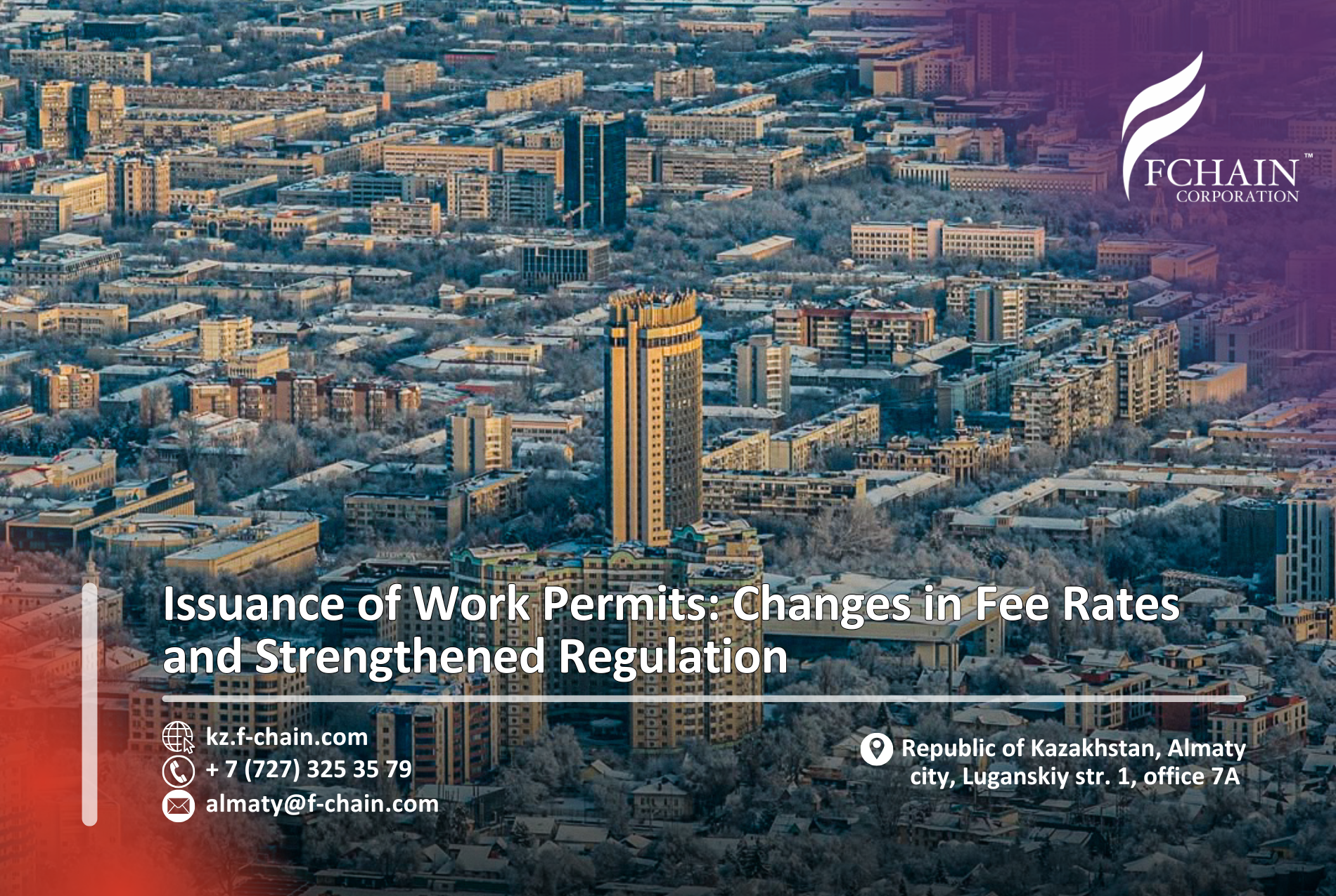 Work Permits: Changes in Fee Rates and Strengthened Regulation
