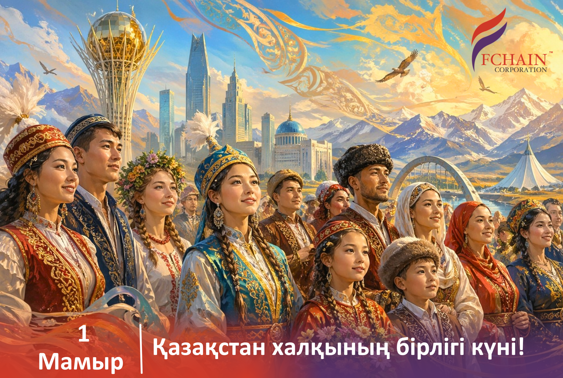 1 мамыр — Қазақстан халқының бірлігі күні