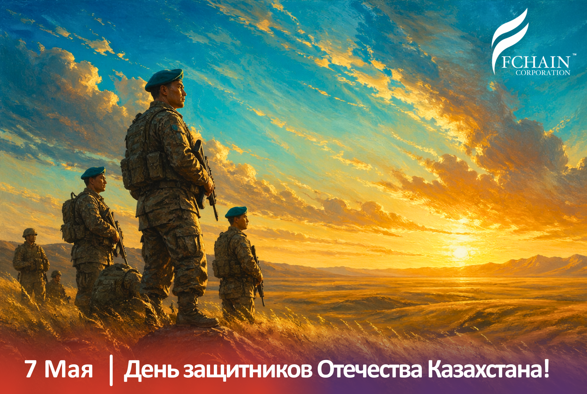7 мая — День защитников Отечества Казахстана