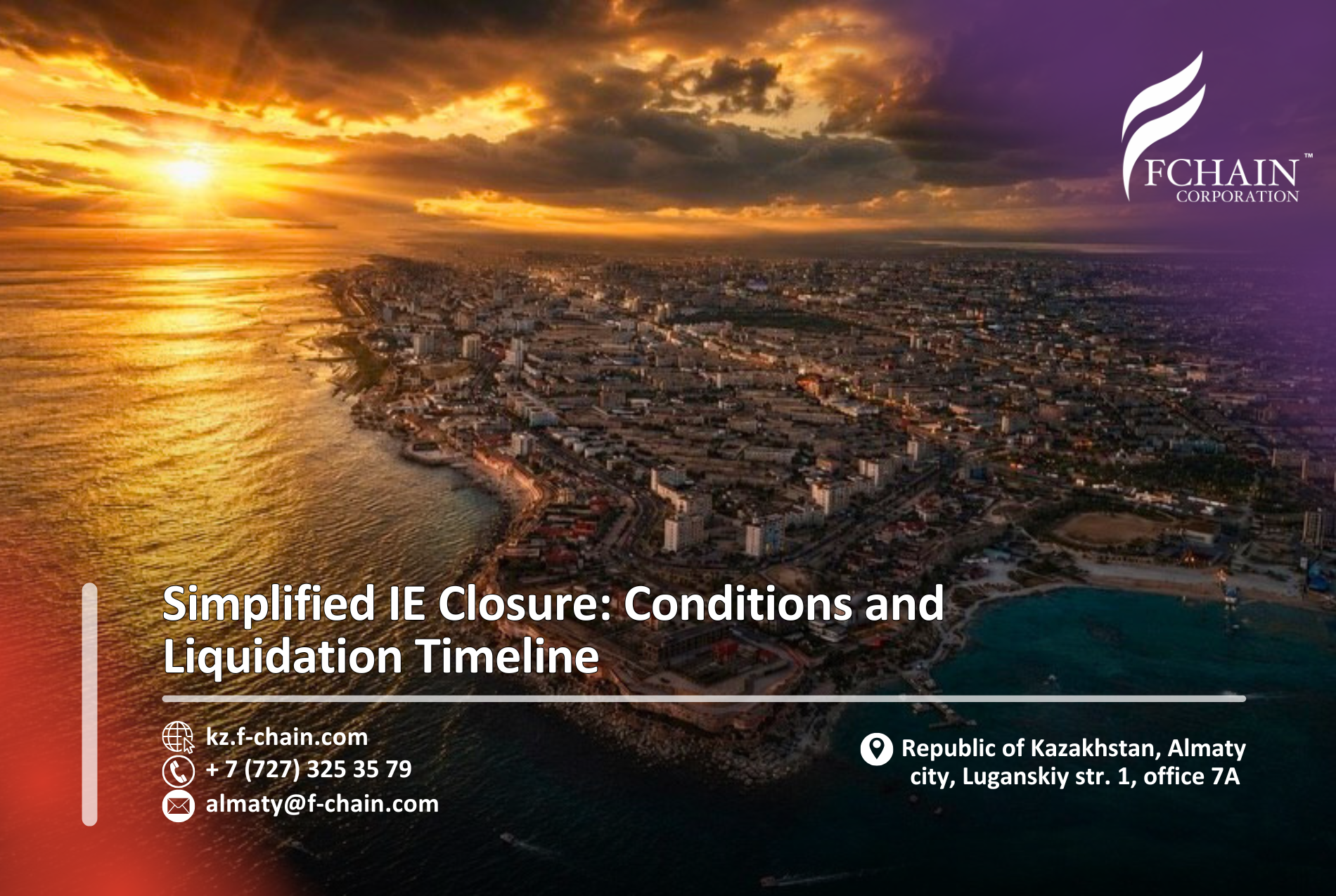 Simplified IE Closure: Conditions and Liquidation Timeline