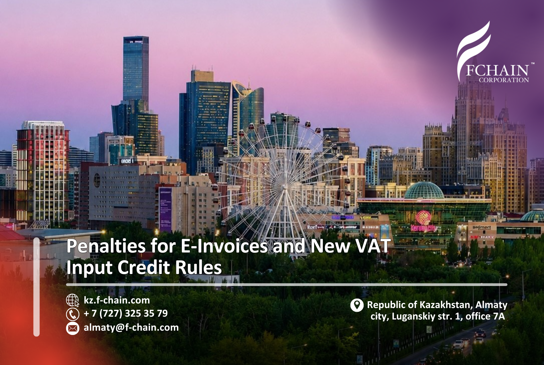 Penalties for E-Invoices and New VAT Input Credit Rules